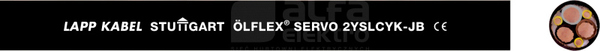 OLFLEX-SERVO-2YSLCYK-JB 3x35+3G6 Przewód do serwonapędów ekranowany