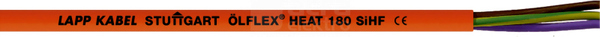OLFLEX HEAT 180 SIHF 3G1,5 Przewód wysokotemperaturowy bezhalogenowy