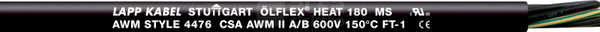 OLFLEX HEAT 180 MS 7x0,5 Przewód wysokotemperaturowy