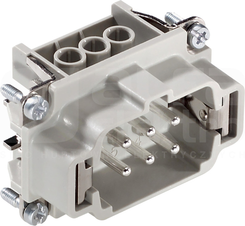 H-BE6 SS DR (EPIC) WKŁAD MĘSKI 16A 400V
