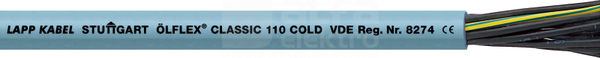 OLFLEX CLASSIC 110 COLD 25G1,5 nr Przewód giętki