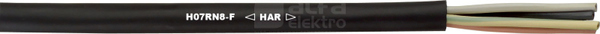 H07RN8-F 4G4 Przewód w izolacji gumowej (AQUA)