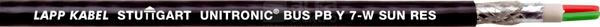 BUS PB Y 7-W FC BK 1x2x0,64 Przewód do transmisji danych