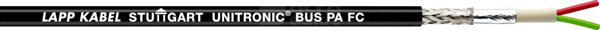 BUS PA FC 1x2x1,0 czarny Przewód do transmisji danych