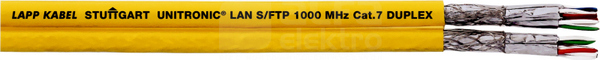 S/FTP-H 4x2xAWG23/1 kat.7 dr Przewód teleinformatyczny bezhalogenowy