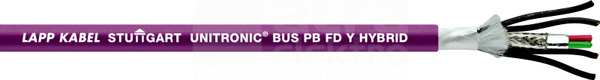 UNITRONIC FD Y PB UL 1x2x0,64+4x1,5 BUS Przewód do transmisji danych