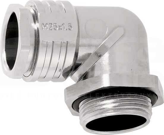 SKINDICHT RWV M32x1,5 ZŁĄCZE KĄTOWE mosiężne