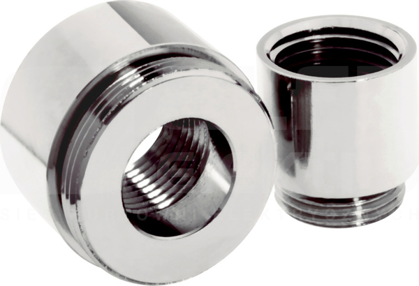 SKINDICHT M20x1,5/ 1/2 ADAPTER mosiężny niklowany