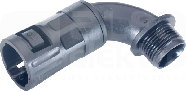 SILVYN FLEXILOK 90st M 16x1,5 /16 BK Łącznik śrubowy węża ochronnego