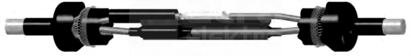 JHP-6-CA/CF 3/3 240/240 (KA/KA,D) Mufa kabla XLPE/PCV