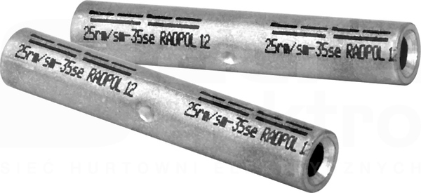 DZA-35 Złączka Al rurkowa z pastą