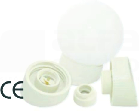 WOSS-60 E27 IP20 podstawa Oprawa porcelanowa skośna