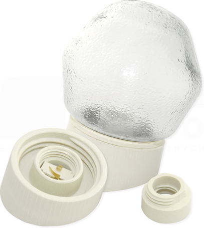 WOSS-100 E27 IP20 podstawa Oprawa porcelanowa skośna