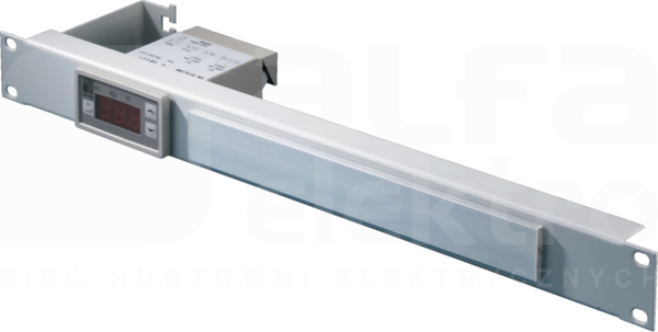 DK 1U Patchpanel z wyśw.temp.