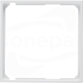 S.1/B.1/B.3/B.7 GLAS śnieżnobiały Pierścień oddzielający płytki centr.