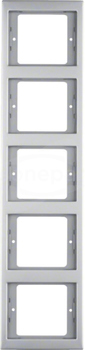 K.5 stal szlachetna inox Ramka 5-krotna pionowa