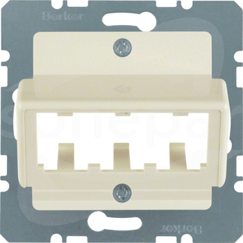 142702 kremowy Płytka czołowa do 3 MINI-COM Module