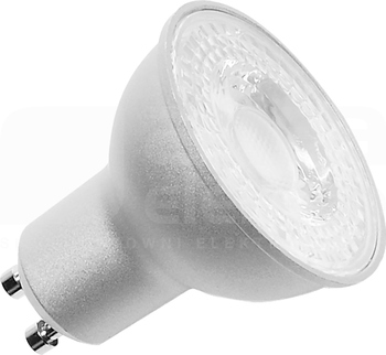 LED QPAR51 6W/3000K GU10 36D IP20 szary Źródło LED
