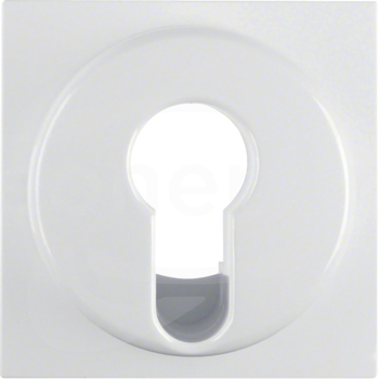 S.1/B.3/B.7 GLAS śnieżnobiały połysk Element centr.łącznika na klucz