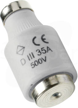DIII/E33 500V 35A Wkładka bezpiecz.szybka