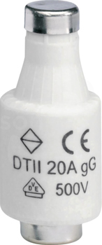 DTII/E27 Bi-Wtz 22x50 20A T Wkładka bezpiecznikowa