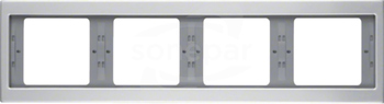 K.5 aluminium Ramka 4-krotna pozioma