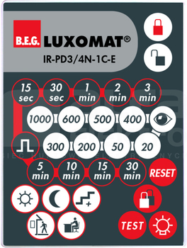 IR-PD3N/PD4N-1C-E Pilot zdalnego sterowania