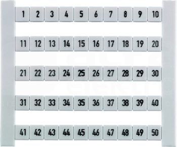 DEK 6 FW 1-50 Oznacznik poziomy