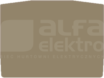 ZAP/TW ZDUA2.5-2N Ścianka końcowa i przegroda do złączek