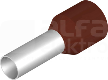 H10,0/22T BR Końcówka tulejkowa izolowana