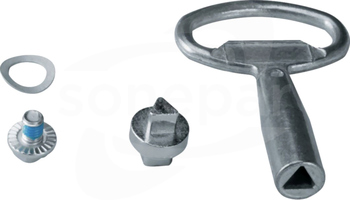FZ502 zamek uniwers.trój.7mm Rozdzielnica akcesoria
