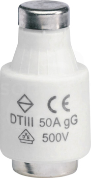 DTIII/E33 Bi-Wtz 50A Wkładka bezpiecznikowa