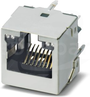 CUC-IND-J1ST-S/R4LS-LED Złącze RJ45 do PCB