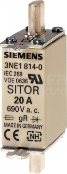 SITOR NH000 63A 690VAC gS Wkładka bezpiecznikowa