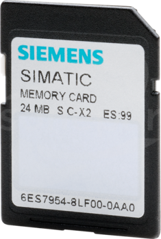 SINAMICS 3V Flash 24 MB Karta pamięci