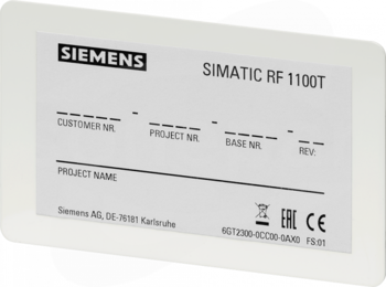 SIMATIC RF1000 RF1100T 13.56MHz IP67 Transponder
