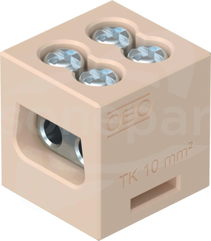 TK 10-2 Zacisk ceramiczny podwójny