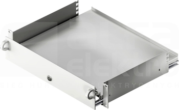 DK RAL7035 Szuflada klawiatury