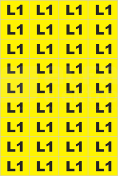 NOZ-L1 (arkusz) Tabliczka oznaczn.samoprzyle