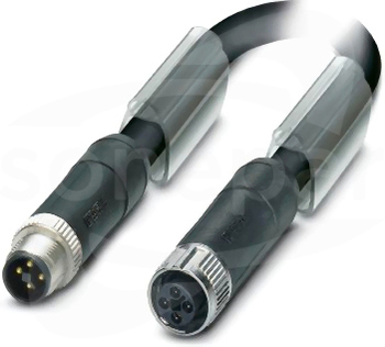 SAC-4P-M12MST/10,0-PUR/M12FST Kabel mocy