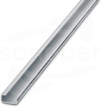 NS 32 AL UNPERF 2000MM Szyna nośna, bez otworów