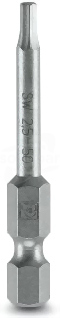 SF-BIT-HEX 2,5-50 Wkładka śruba