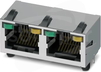 CUC-MP-J1ST-A/2R4LT-THR-LED Złącze RJ45 do PCB