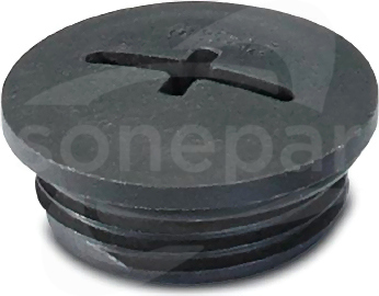 A-INSP-M32-65N-P-BK Śruba zamykająca
