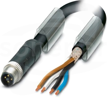 SAC-4P-M12MST/ 1,5-PUR SH Kabel mocy