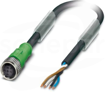 SAC-4P-10,0-186/M12FS Kabel czujnika/urządzenia wykonawczego