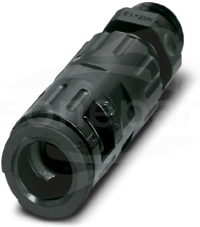 WP-GR HF IP69K M12 BK Dławnica gwintowana