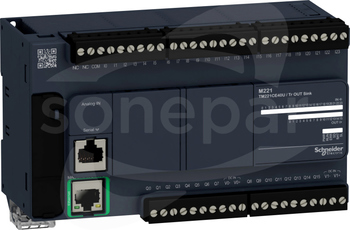 M221 TM221CE40U  RJ45 24 wejść 16 wyjść  NPN 24VDC  kompaktowy