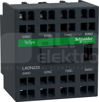 LADN223 STYK.POM.2NO+2NC BLOK STYK.POMOCN.2NO+2NZ