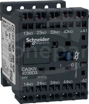 CA3KN403BD3 24VDC 4NO 10A Stycznik pomocniczy